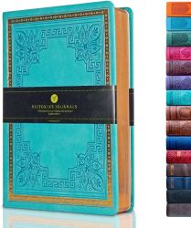 Victoria Тефтер Old Book А5 тюркоаз, V1179