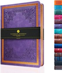 Victoria Тефтер Old Book А5 лилав, V1179