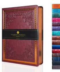Victoria Тефтер Old Book А5 бордо, V1179