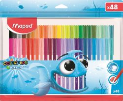 Флумастери Maped Color Peps Ocean 48 цвята