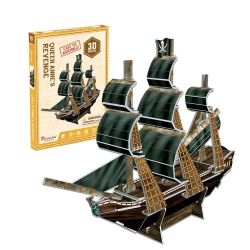 Cubic Fun Мини 3D Пъзел Queen Anne's Revenge, S3031H