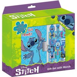 Diakakis Stitch Ученически комплект с часовник 6 части, 564011