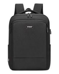 Street Ученическа раница Elite Black, 531395