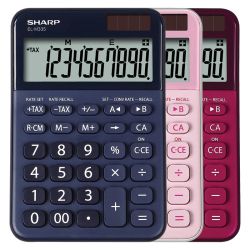 Sharp Калкулатор с евро функция EL335, 09470
