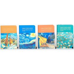 Тефтер с магнит репродукции Ван Гог, 054240