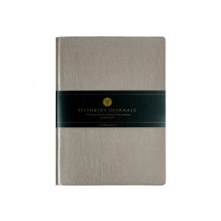 Victoria's Journals Тефтер Smyth Flexy - опушено сив, V7004