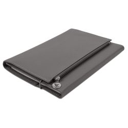 Victoria's Journals Тефтер Zipco Metallic - сив, V7380