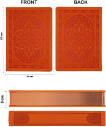 Victoria's Journals Тефтер Old Book А5 оранжев, V3477