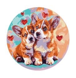 Ideyka Комплект оцветяване по номера - Коргита