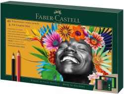 Faber-Castell Комплект моливи Polychromos & Pitt Graphite 50 части, 210054