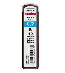 Rotring Графити за автоматичен молив Tikky 0.7 B