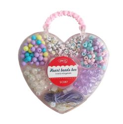 Daco Комплект с мъниста - сърце, SC087