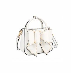 Nicole Lee Чанта Ribbon White P17620