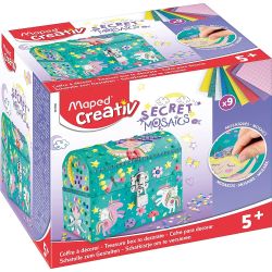 Maped Creativ Комплект с кутия за бижута Secret Mosaics 907056
