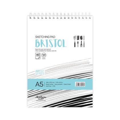 Drasca скицник Bristol Sketch Pad 40 листа 120 гр. А5