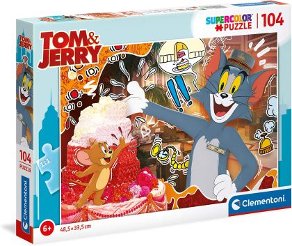 Clementoni пъзел Tom and Jerry 104 части, 27516