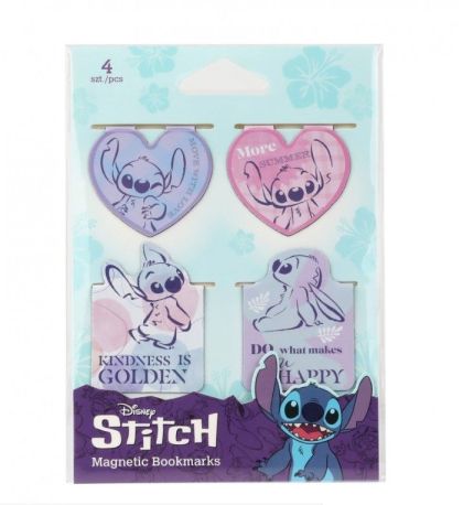 Coolpack Магнитни книгоразделители Stitch 4 броя