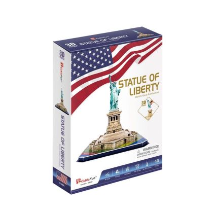 Cubic Fun 3D Пъзел Statue Of Liberty 39 части, C080h