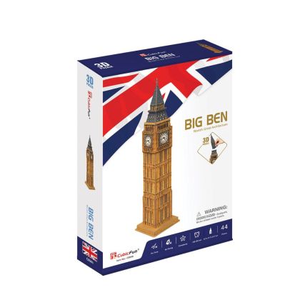 Cubic Fun 3D Пъзел Big Ben 44 части, C094h