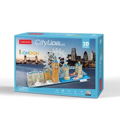 Cubic Fun 3D Пъзел City Line London, MC253