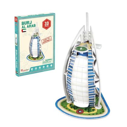 Cubic Fun Мини 3D Пъзел Burj Al Arab, S3007H