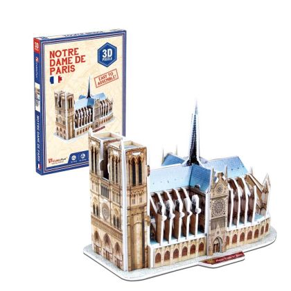 Cubic Fun Мини 3D Пъзел Notre Dame de Paris, S3012H