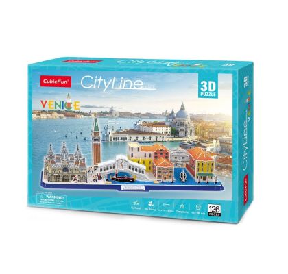 Cubic Fun 3D Пъзел City Line Venice, MC269