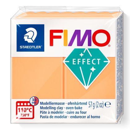 Fimo полимерна глина Effect Neon 8010, Неон Оранж №401