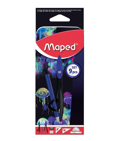 Maped Чертожен комплект Deep Sea 9 части