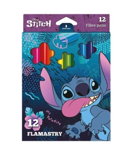 Stitch Флумастери 12 цвята, 54793PTR
