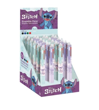Coolpack Многоцветна химикалка с гума Stitch, 81058PTR