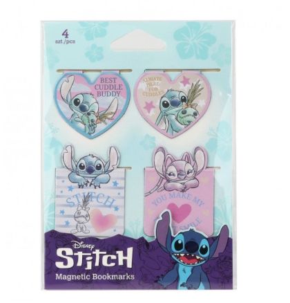 Coolpack Магнитни книгоразделители Stitch 4 броя
