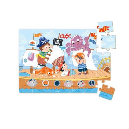 Dodo Мини пъзел Морски приключения 35 части, 300279