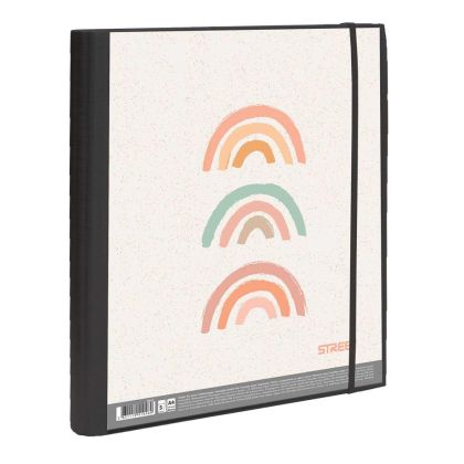 Street Класьор А4 с 4 ринга и 5 разделения Rainbow