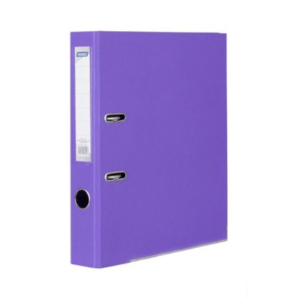 Dinel Класьор с метален кант A4 PP 5 см. - лилав