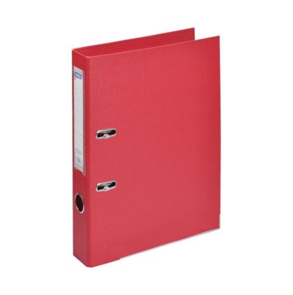 Dinel Класьор с метален кант A4 PP 5 см. - бордо