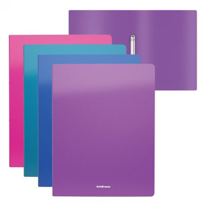 Erich Krause Класьор с 2 ринга А4 Matt Vivid, микс