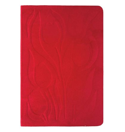 Victoria's Journals Тефтер Velvet - червен, V1252071