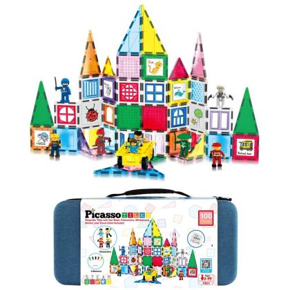 Picasso Магнитен конструктор в куфар 100 части, PB01