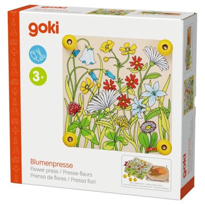 Goki Дървена преса за хербарий, 58603