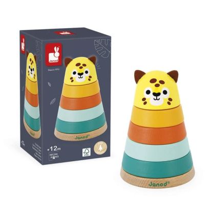 Janod Дървена низанка Ягуар, J08261