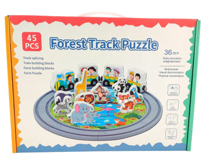 Дървен пъзел Горско пътешествие, 083411