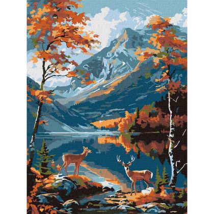 Ideyka Комплект оцветяване по номера - Горска магия