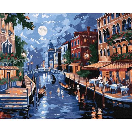 Ideyka Комплект оцветяване по номера - Романтична Италия