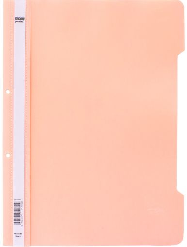 Dosy PVC папка с перфорация, пастел сьомга, пакет 50 броя