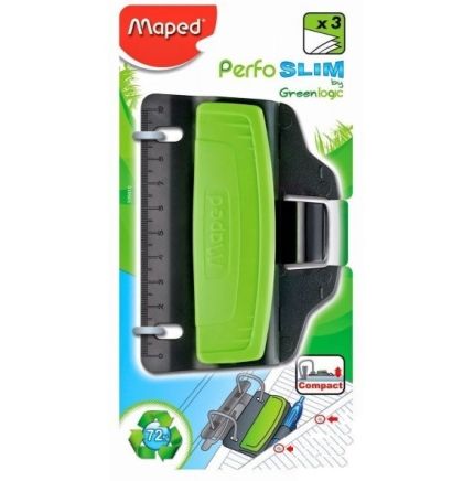 Перфоратор Maped Greenlogic Slim 3 листа