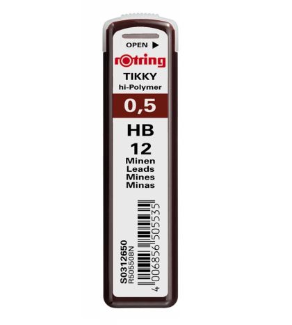 Rotring Графити за автоматичен молив Tikky 0.5 HB