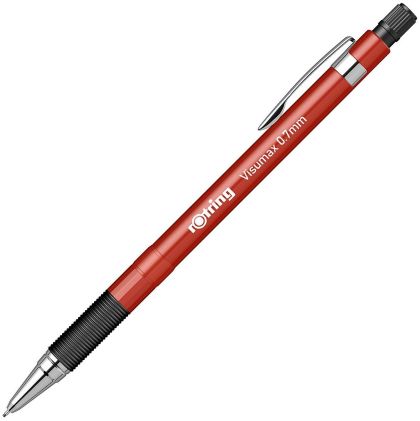Rotring Автоматичен молив Visumax 0.7, червен