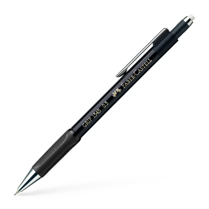 Faber-Castell Автоматичен молив Grip 1345 0.5, черен