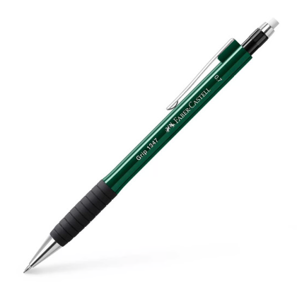 Faber-Castell Автоматичен молив Grip 1345 0.7, зелен